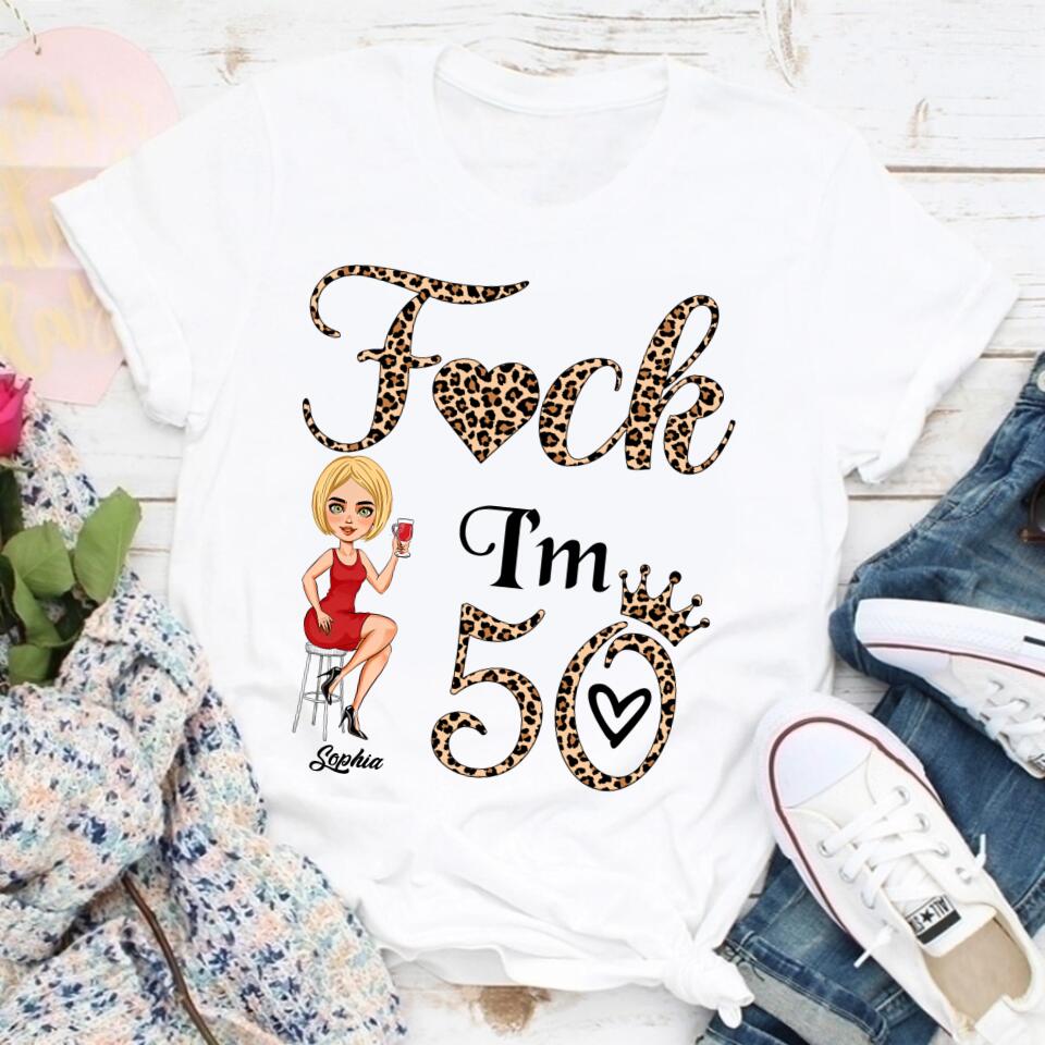 I&#39;m 50 Shirt - 50th Birthday Shirts, Custom Birthday Shirts, Turning 50 Shirt, Gifts For Women Turning 50, 50 And Fabulous Shirt, 1972 Shirt, 50th Birthday Shirts For Her