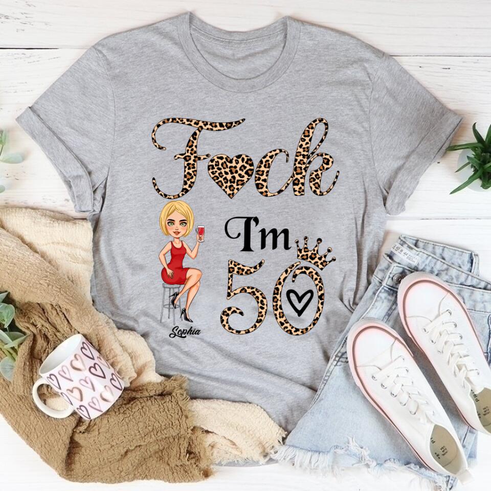 I&#39;m 50 Shirt - 50th Birthday Shirts, Custom Birthday Shirts, Turning 50 Shirt, Gifts For Women Turning 50, 50 And Fabulous Shirt, 1972 Shirt, 50th Birthday Shirts For Her
