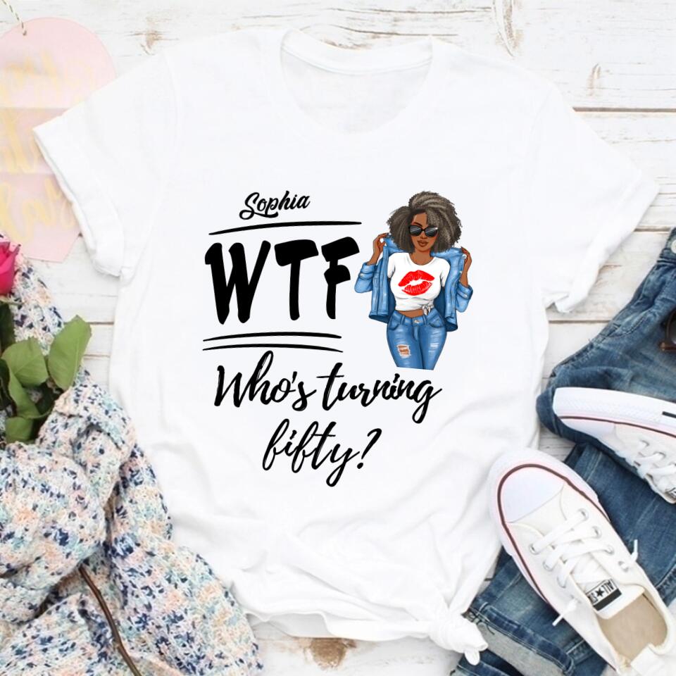 50th Birthday Shirts, Custom Birthday Shirts, Turning 50 Shirt, Gifts For Women Turning 50, 50 And Fabulous Shirt, 1972 Shirt, 50th Birthday Shirts For Her