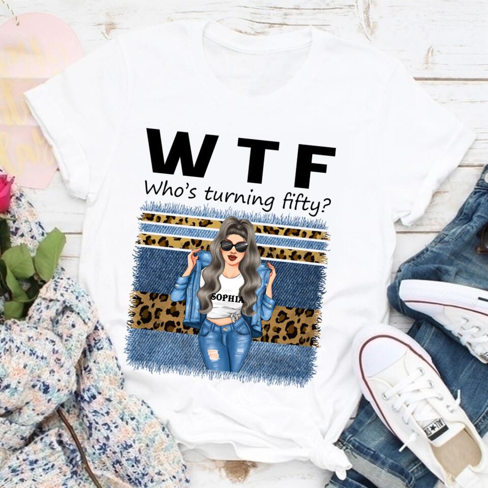 I'm 50 Shirt - 50th Birthday Shirts, Custom Birthday Shirts, Turning 50 Shirt, Gifts For Women Turning 50, 50 And Fabulous Shirt, 1972 Shirt, 50th Birthday Shirts For Her
