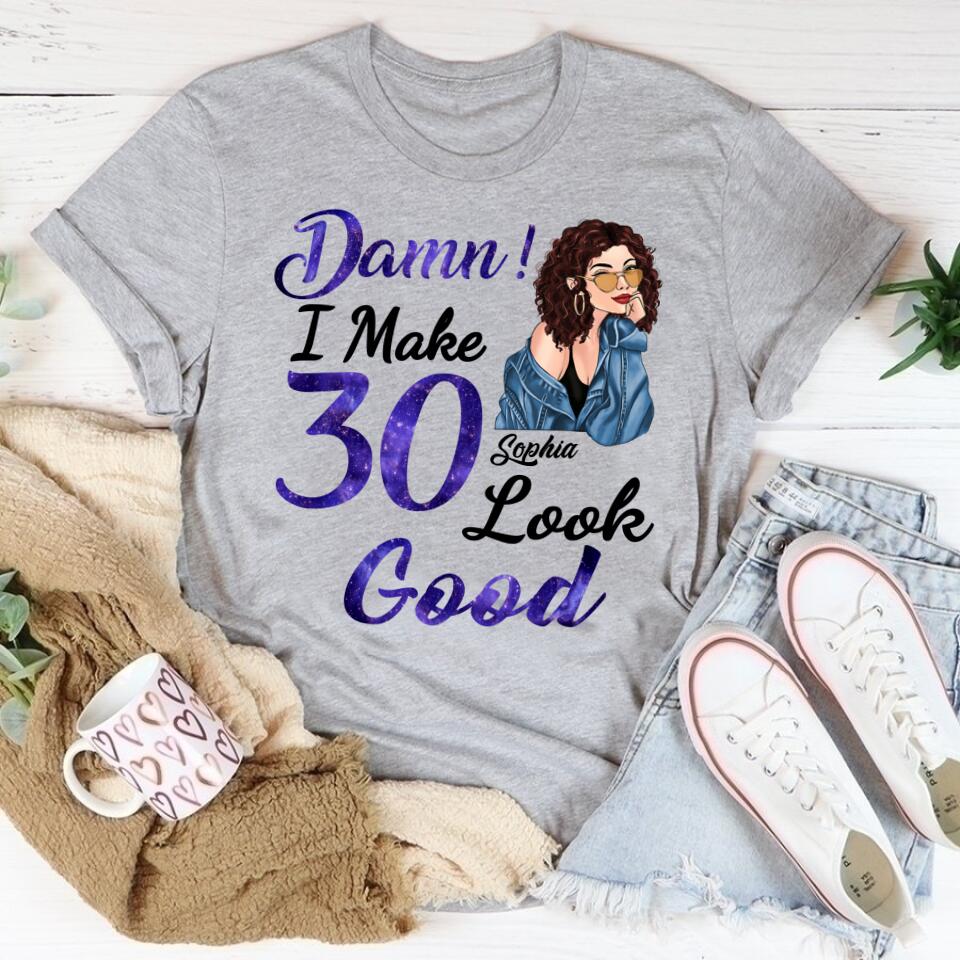 30th Birthday Shirts, Custom Birthday Shirts, Turning 30 Shirt, Gifts For Women Turning 30, 30 And Fabulous Shirt, 1992 Shirt, 30th Birthday Shirts For Her