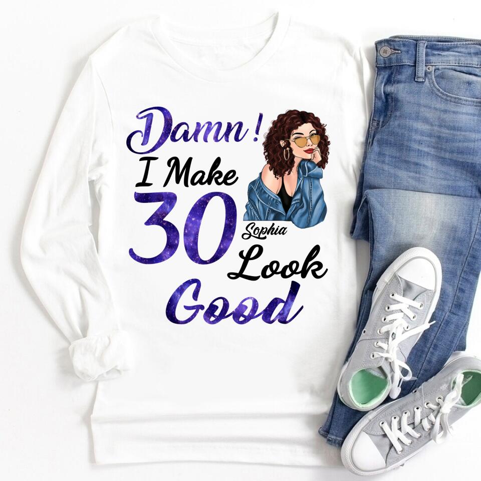 30th Birthday Shirts, Custom Birthday Shirts, Turning 30 Shirt, Gifts For Women Turning 30, 30 And Fabulous Shirt, 1992 Shirt, 30th Birthday Shirts For Her
