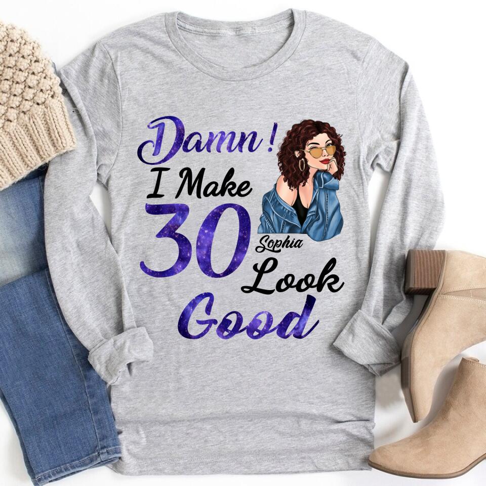 30th Birthday Shirts, Custom Birthday Shirts, Turning 30 Shirt, Gifts For Women Turning 30, 30 And Fabulous Shirt, 1992 Shirt, 30th Birthday Shirts For Her