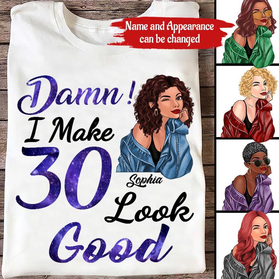 30th Birthday Shirts, Custom Birthday Shirts, Turning 30 Shirt, Gifts For Women Turning 30, 30 And Fabulous Shirt, 1992 Shirt, 30th Birthday Shirts For Her