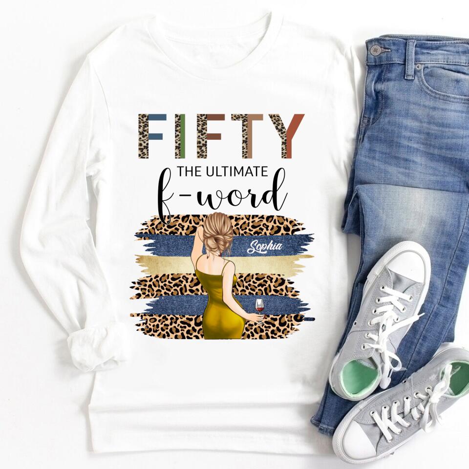 Fifty Shirt - 50th Birthday Shirts, Custom Birthday Shirts, Turning 50 Shirt, Gifts For Women Turning 50, 50 And Fabulous Shirt, 1972 Shirt, 50th Birthday Shirts For Her