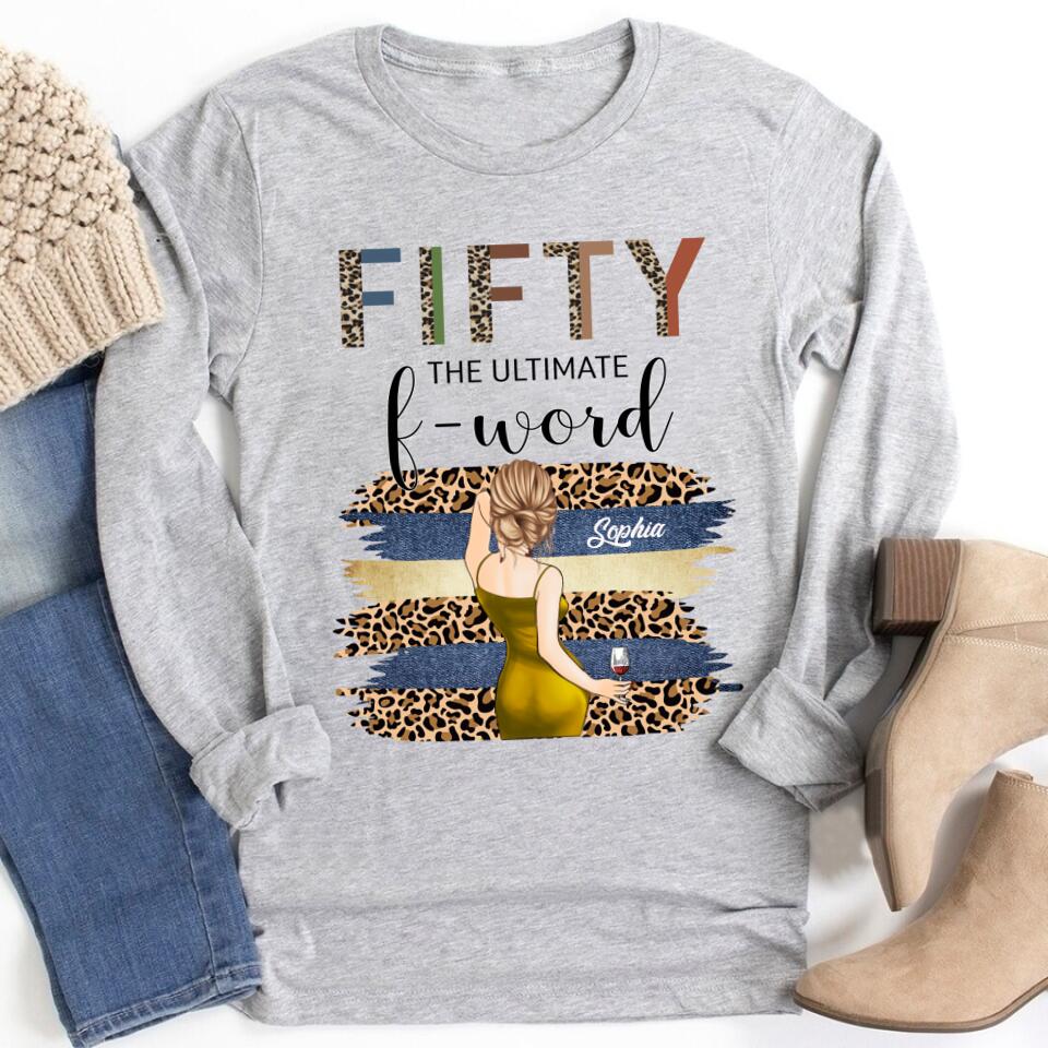 Fifty Shirt - 50th Birthday Shirts, Custom Birthday Shirts, Turning 50 Shirt, Gifts For Women Turning 50, 50 And Fabulous Shirt, 1972 Shirt, 50th Birthday Shirts For Her