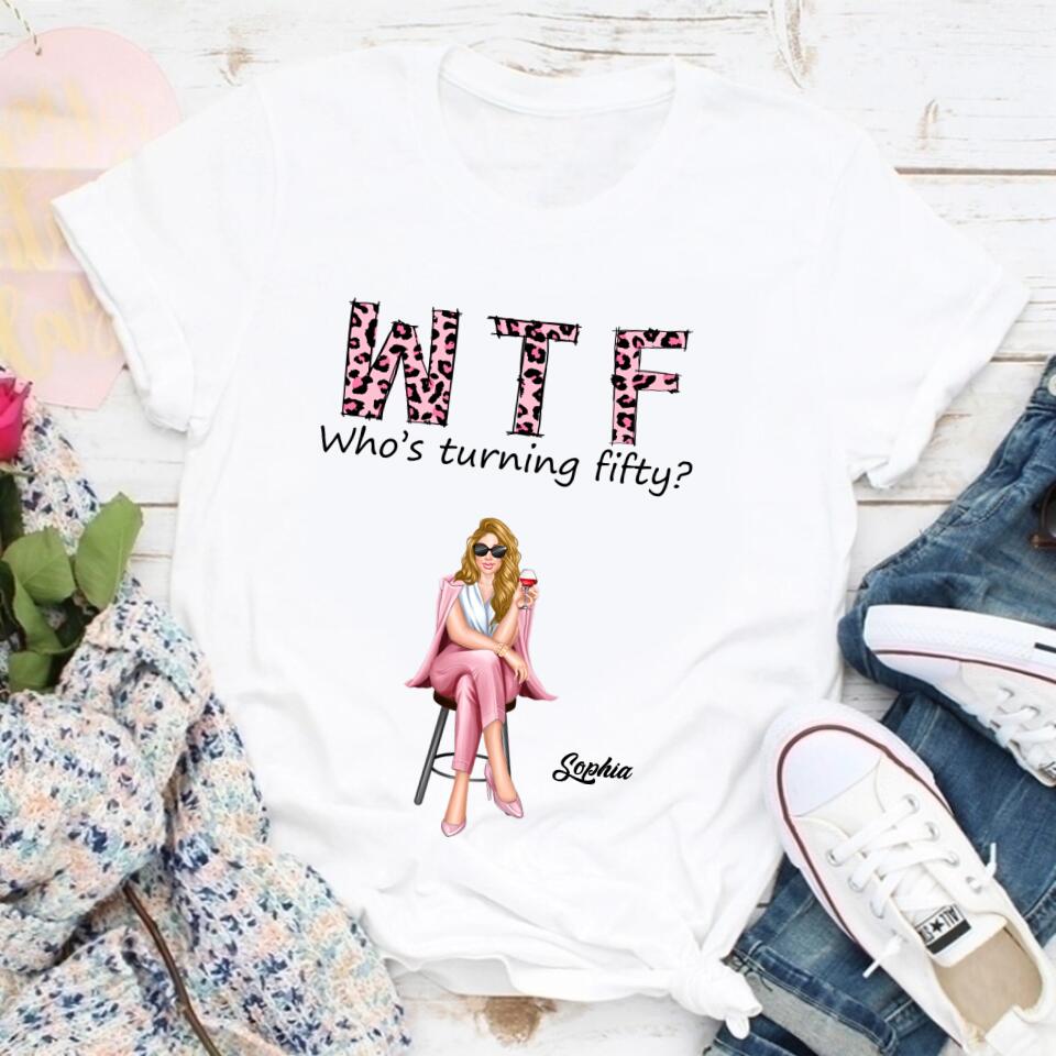 50th Birthday Shirts, Custom Birthday Shirts, Turning 50 Shirt, Gifts For Women Turning 50, 50 And Fabulous Shirt, 1972 Shirt