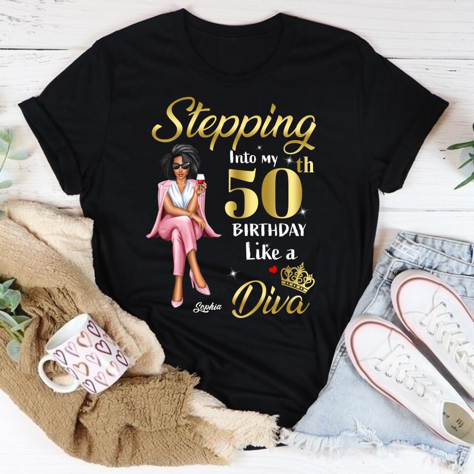 50th Birthday Shirts, Custom Birthday Shirts, Turning 50 Shirt, Gifts For Women Turning 50, 50 And Fabulous Shirt, 1972 Shirt, 50th Birthday Shirts For Her