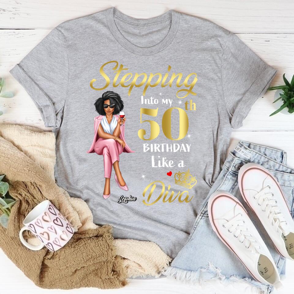50th Birthday Shirts, Custom Birthday Shirts, Turning 50 Shirt, Gifts For Women Turning 50, 50 And Fabulous Shirt, 1972 Shirt, 50th Birthday Shirts For Her
