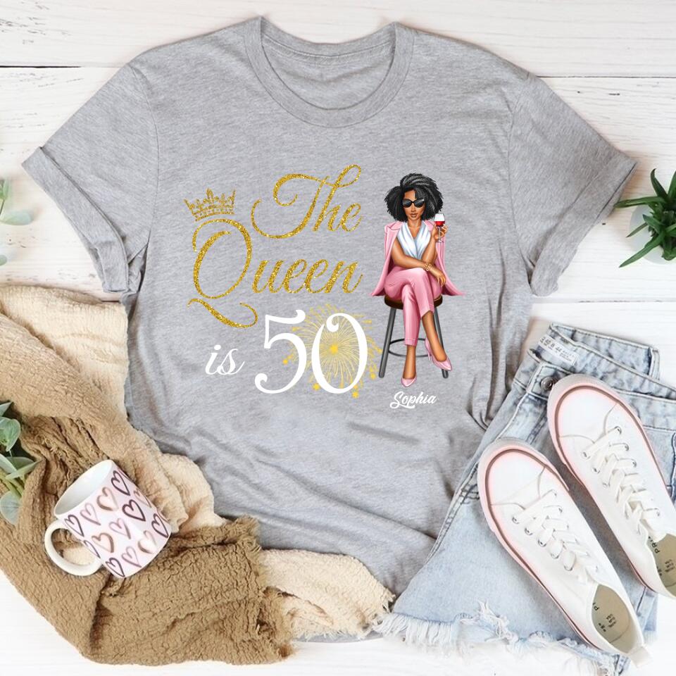 50th Birthday Shirts, Custom Birthday Shirts, Turning 50 Shirt, Gifts For Women Turning 50, 50 And Fabulous Shirt, 1972 Shirt, 50th Birthday Shirts For Her