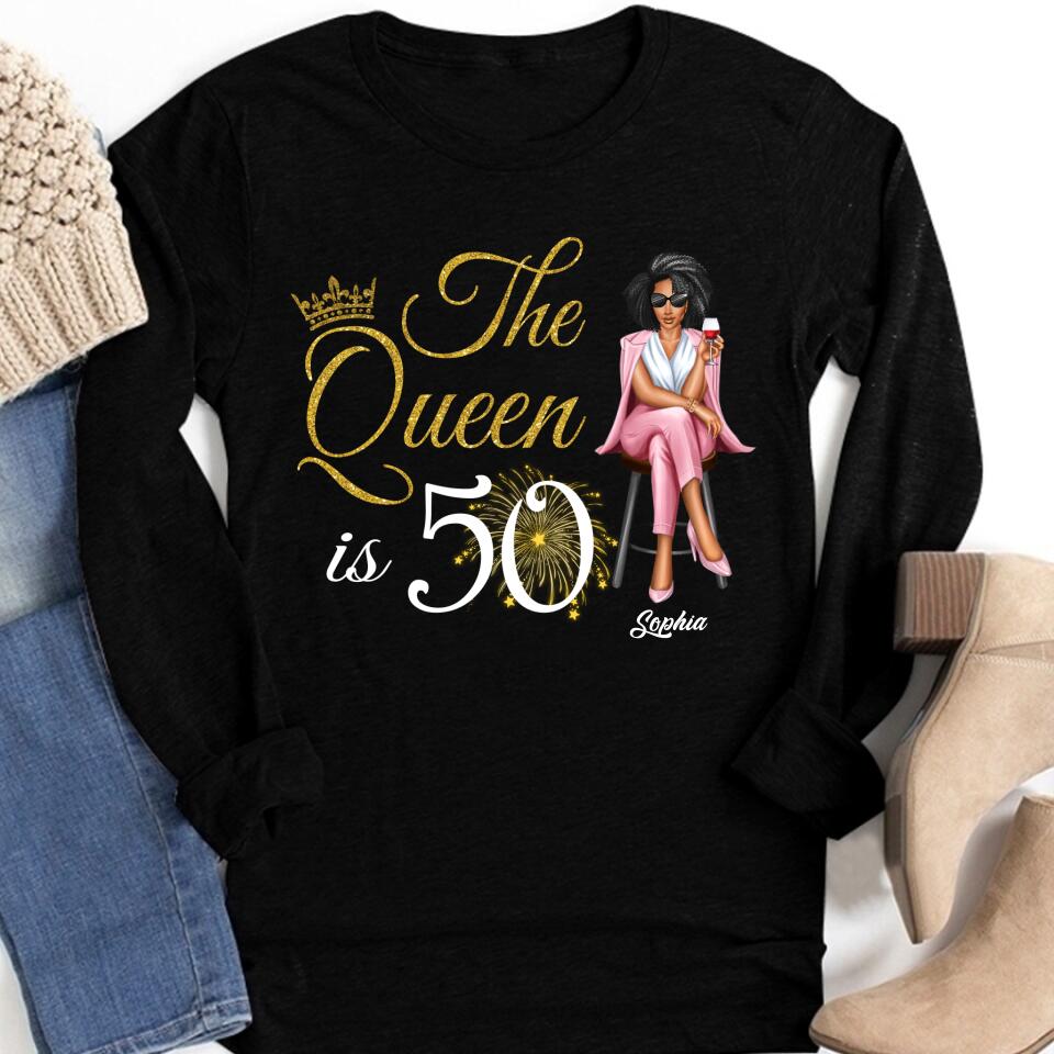 50th Birthday Shirts, Custom Birthday Shirts, Turning 50 Shirt, Gifts For Women Turning 50, 50 And Fabulous Shirt, 1972 Shirt, 50th Birthday Shirts For Her