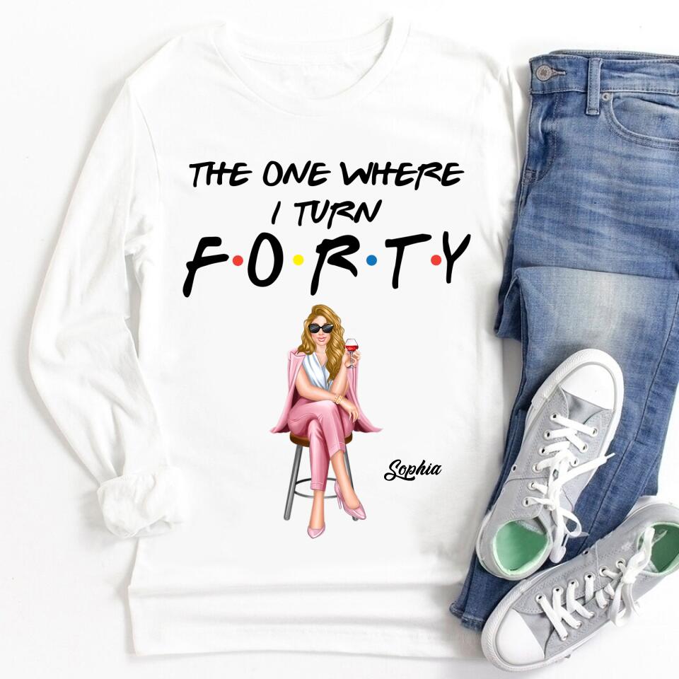 40th Birthday Shirts, Custom Birthday Shirts, Turning 40 Shirt, Gifts For Women Turning 40, 40 And Fabulous Shirt, 1982 Shirt, 40th Birthday Shirts For Her