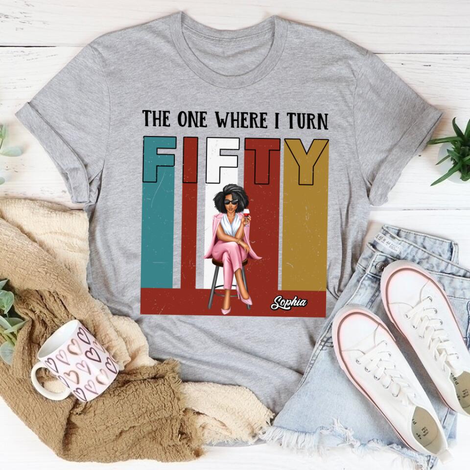 50th Birthday Shirts, Custom Birthday Shirts, Turning 50 Shirt, Gifts For Women Turning 50, 50 And Fabulous Shirt, 1972 Shirt, 50th Birthday Shirts For Her