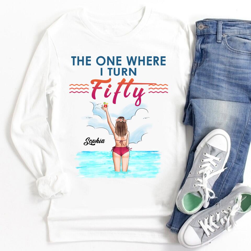 50th Birthday Shirts, Custom Birthday Shirts, Turning 50 Shirt, Gifts For Women Turning 50, 50 And Fabulous Shirt, 1972 Shirt, 50th Birthday Shirts For Her