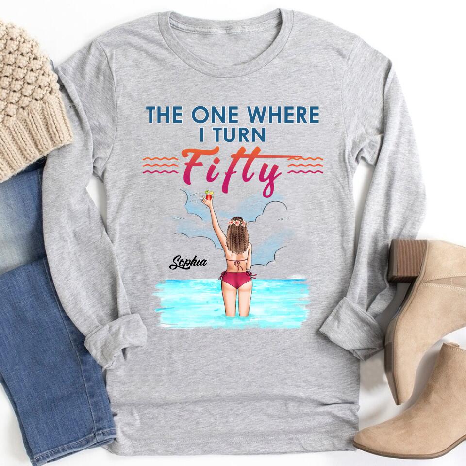 50th Birthday Shirts, Custom Birthday Shirts, Turning 50 Shirt, Gifts For Women Turning 50, 50 And Fabulous Shirt, 1972 Shirt, 50th Birthday Shirts For Her