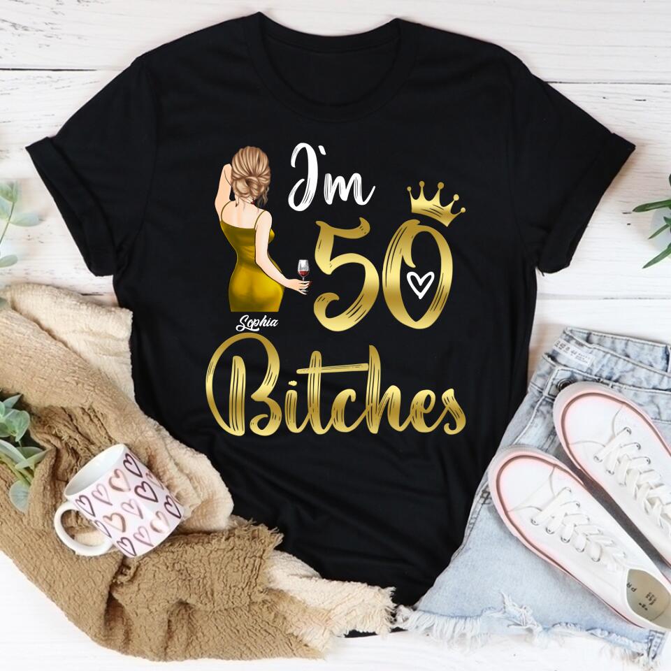 50th Birthday Shirts, Custom Birthday Shirts, Turning 50 Shirt, Gifts For Women Turning 50, 50 And Fabulous Shirt, 1972 Shirt, 50th Birthday Shirts For Her