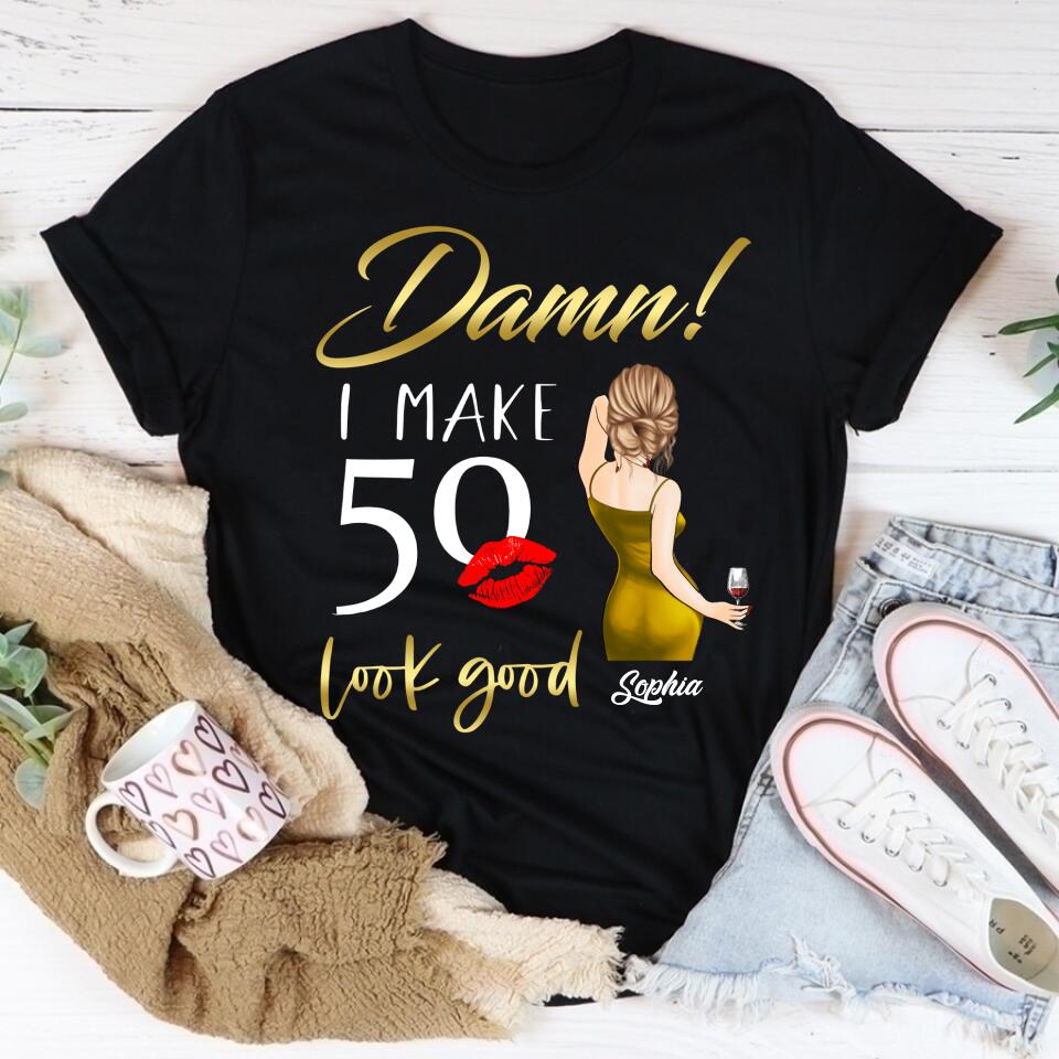 50th Birthday Shirts, Custom Birthday Shirts, Turning 50 Shirt, Gifts For Women Turning 50, 50 And Fabulous Shirt, 1972 Shirt, 50th Birthday Shirts For Her