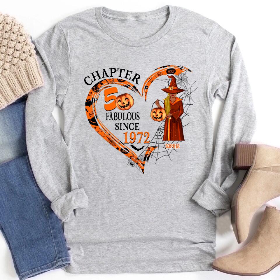 50th Birthday Shirts, Custom Birthday Shirts, Turning 50 Shirt, Gifts For Women Turning 50, 50 And Fabulous Shirt, 1972 Shirt, 50th Birthday Shirts For Her