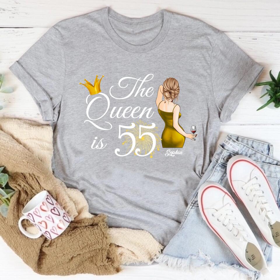 Custom Birthday Shirts, Chapter 55, Fabulous Since 1967 55th Birthday Unique T Shirt For Woman, Her Gifts For 55 Years Old, Turning 55 Birthday Cotton Shirt
