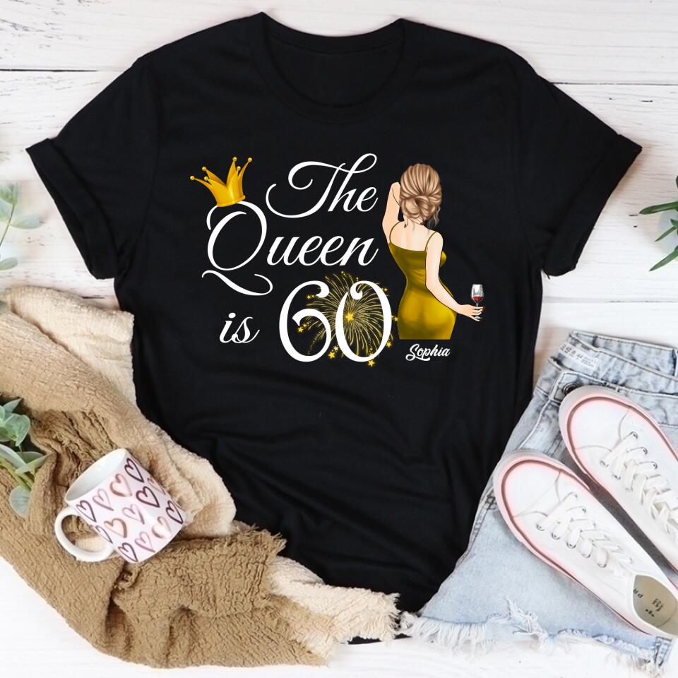 60th Birthday Shirts, Custom Birthday Shirts, Turning 60 Shirt, Gifts For Women Turning 60, 60 And Fabulous Shirt, 1962 Shirt, 60th Birthday Shirts For Her