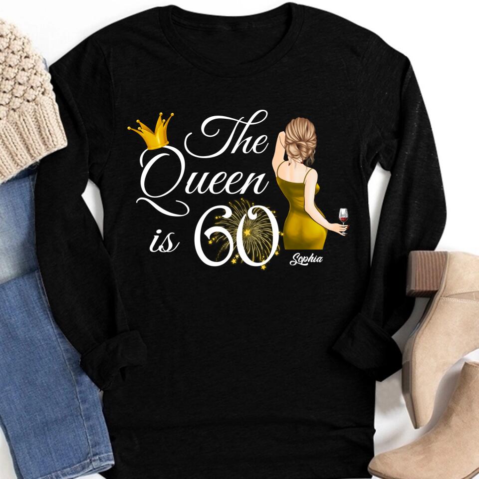60th Birthday Shirts, Custom Birthday Shirts, Turning 60 Shirt, Gifts For Women Turning 60, 60 And Fabulous Shirt, 1962 Shirt, 60th Birthday Shirts For Her