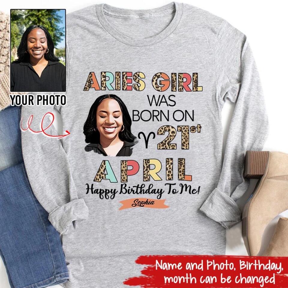 Custom Birthday Shirt, Aries Zodiac t shirt, Aries Birthday shirt, Aries t shirts for ladies, Aries queen t shirt, Aries Queen Birthday shirt