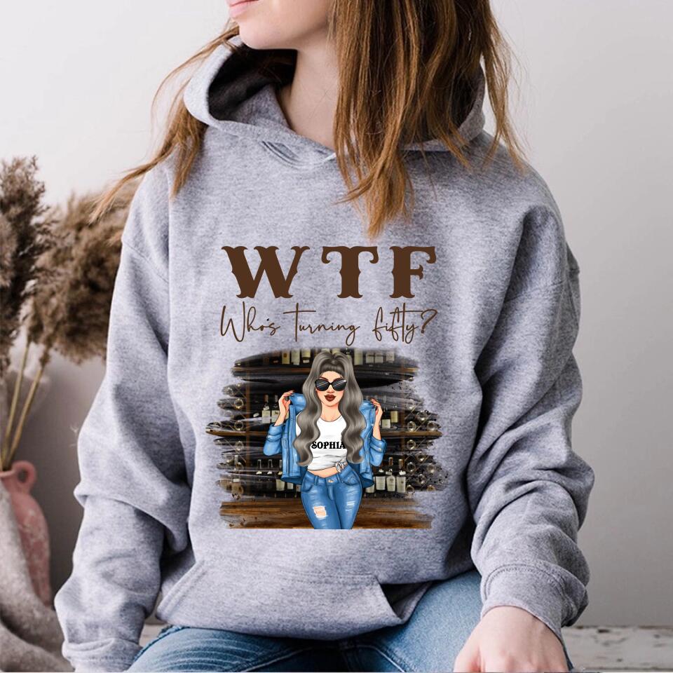 50th Birthday Shirts, Custom Birthday Shirts, Gifts For Women Turning 50, 50 And Fabulous Shirt, 50th Birthday Shirts For Her