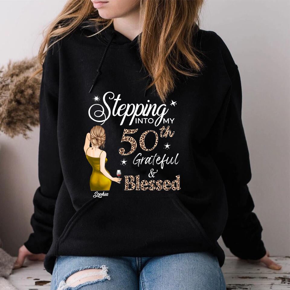 Stepping Into My 50th Birthday, Custom Birthday Shirts, Vintage 1972 Shirt, 50th Birthday Unique 50th Birthday Ideas