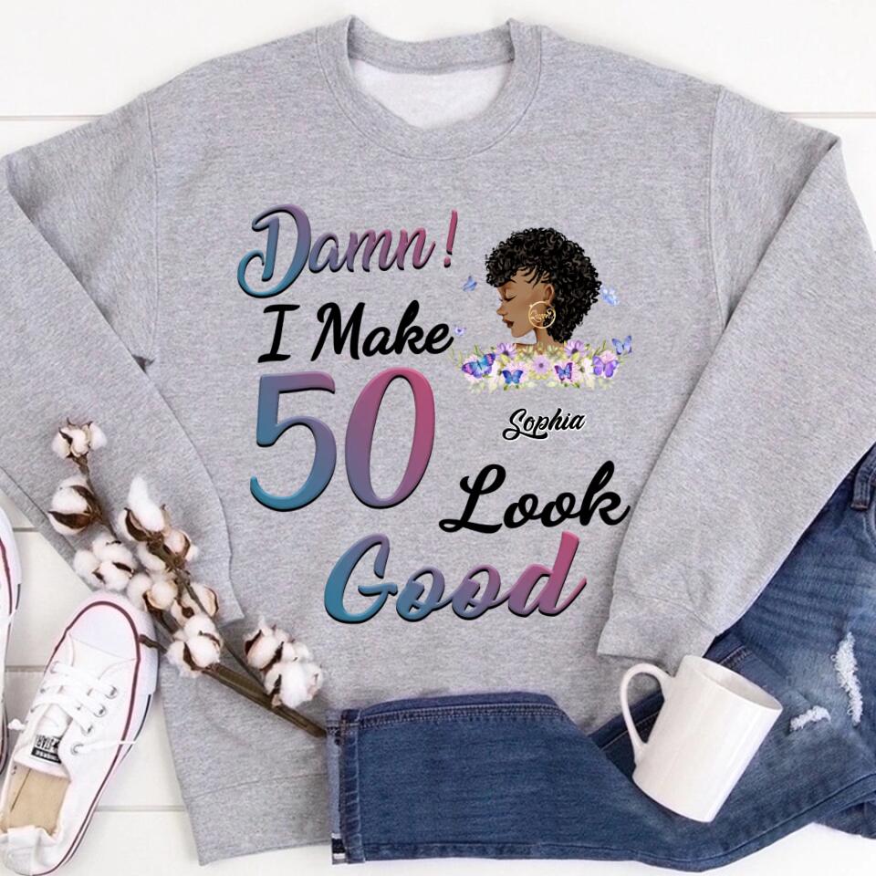 Chapter 50, Fabulous Since 1972 50th Birthday Unique T Shirt For Woman, Custom Birthday Shirt, Her Gifts For 50 Years Old , Turning 50 Birthday Cotton Shirt