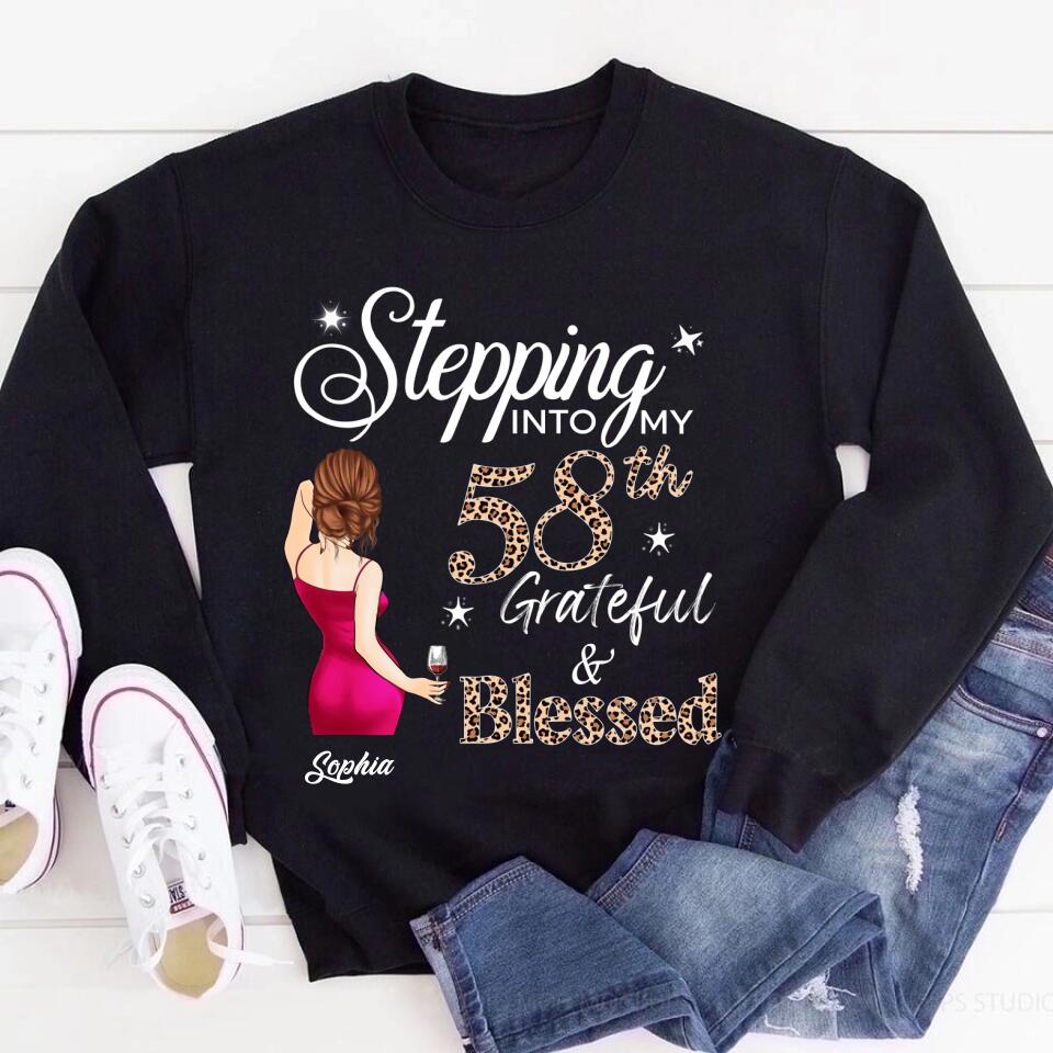 Stepping Into My 58th Birthday, Custom Birthday Shirts, Vintage 1964 Shirt, 58th Birthday Unique 58th Birthday Ideas