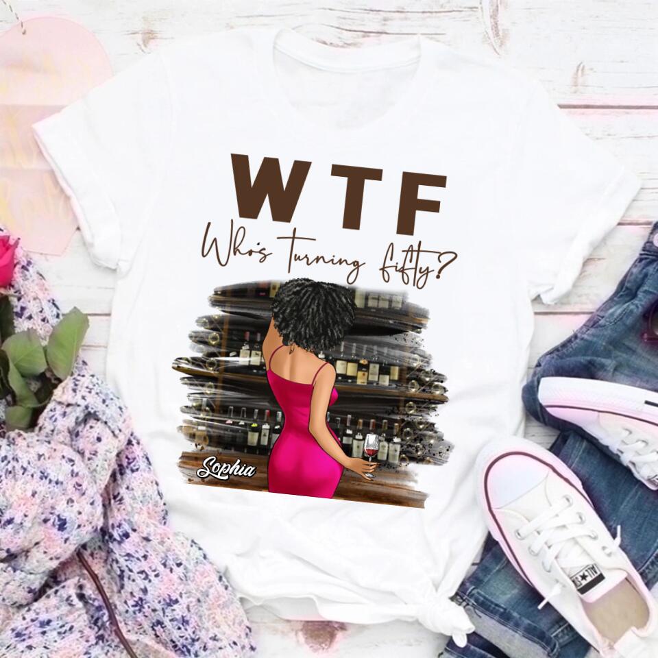 50th Birthday Shirts, Custom Birthday Shirts, Turning 50 Shirt, Gifts For Women Turning 50, 50 And Fabulous Shirt, 1975 Shirt, 50th Birthday Shirts For Her