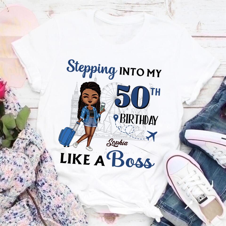 50th Birthday Shirts, Custom Birthday Shirts, Turning 50 Shirt, Gifts For Women Turning 50, 50 And Fabulous Shirt, 1975 Shirts, 50th Birthday Shirts For Her