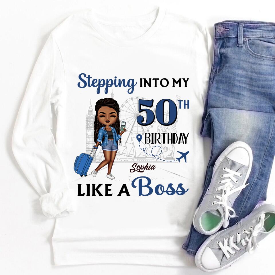 50th Birthday Shirts, Custom Birthday Shirts, Turning 50 Shirt, Gifts For Women Turning 50, 50 And Fabulous Shirt, 1975 Shirts, 50th Birthday Shirts For Her