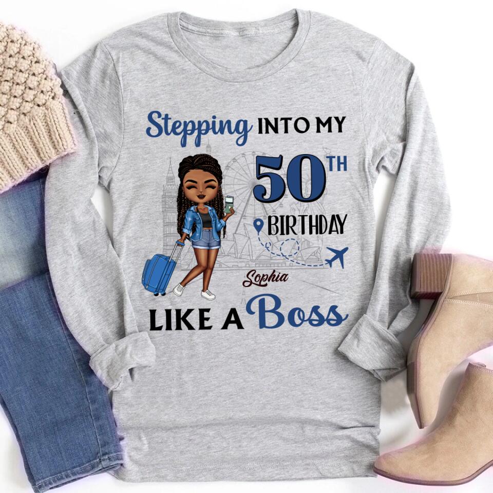 50th Birthday Shirts, Custom Birthday Shirts, Turning 50 Shirt, Gifts For Women Turning 50, 50 And Fabulous Shirt, 1975 Shirts, 50th Birthday Shirts For Her