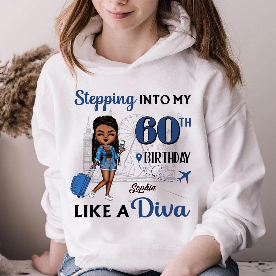 Chapter 60, Fabulous Since 1963 60th Birthday Unique T Shirt For Woman, Custom Birthday Shirt, Her Gifts For 60 Years Old , Turning 60 Birthday Cotton Shirt