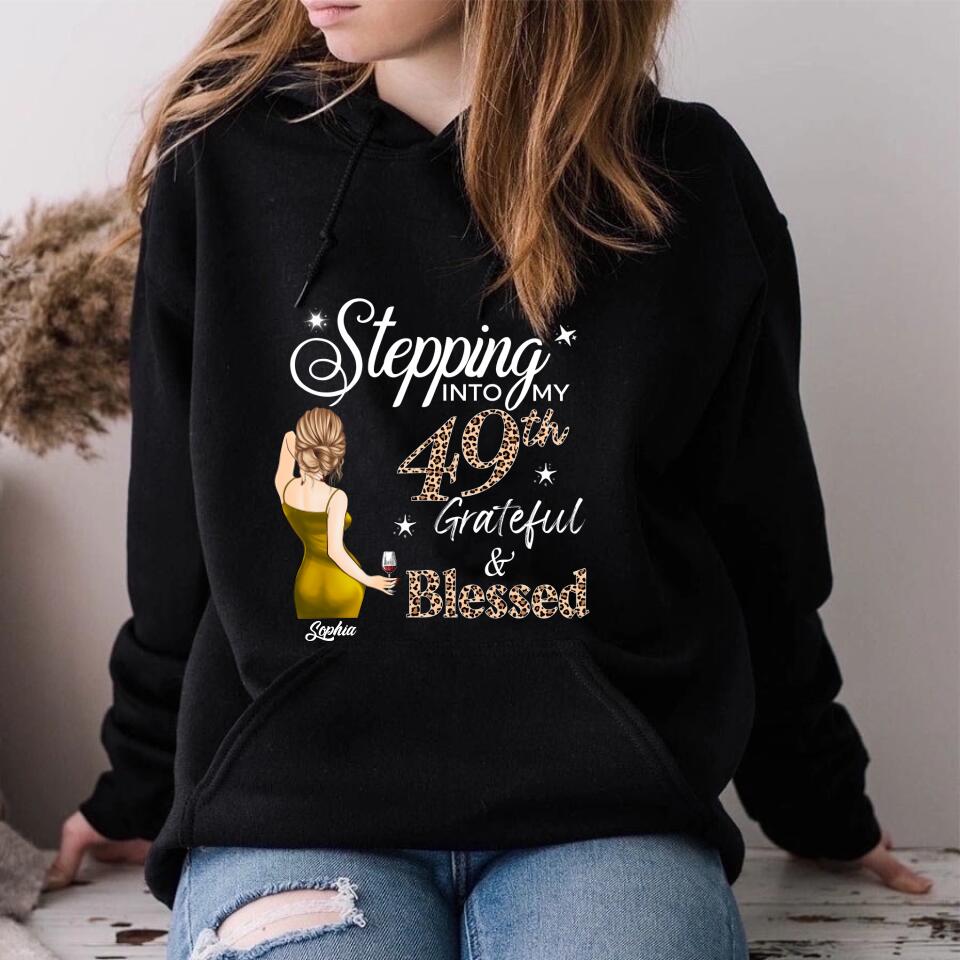 Stepping Into My 49th Birthday, Custom Birthday Shirts, Vintage 1974 Shirt, 49th Birthday Unique 49th Birthday Ideas