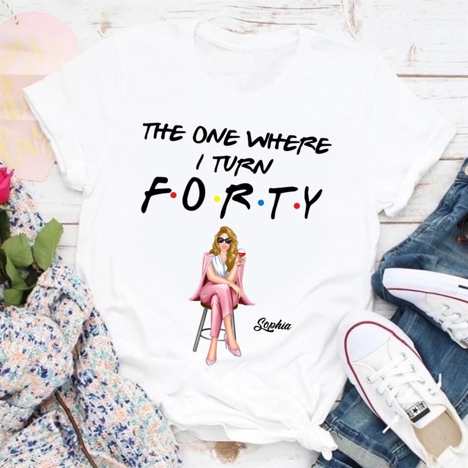 Chapter 40, Fabulous Since 1983 40th Birthday Unique T Shirt For Woman, Custom Birthday Shirt, Her Gifts For 40 Years Old , Turning 40 Birthday Cotton Shirt