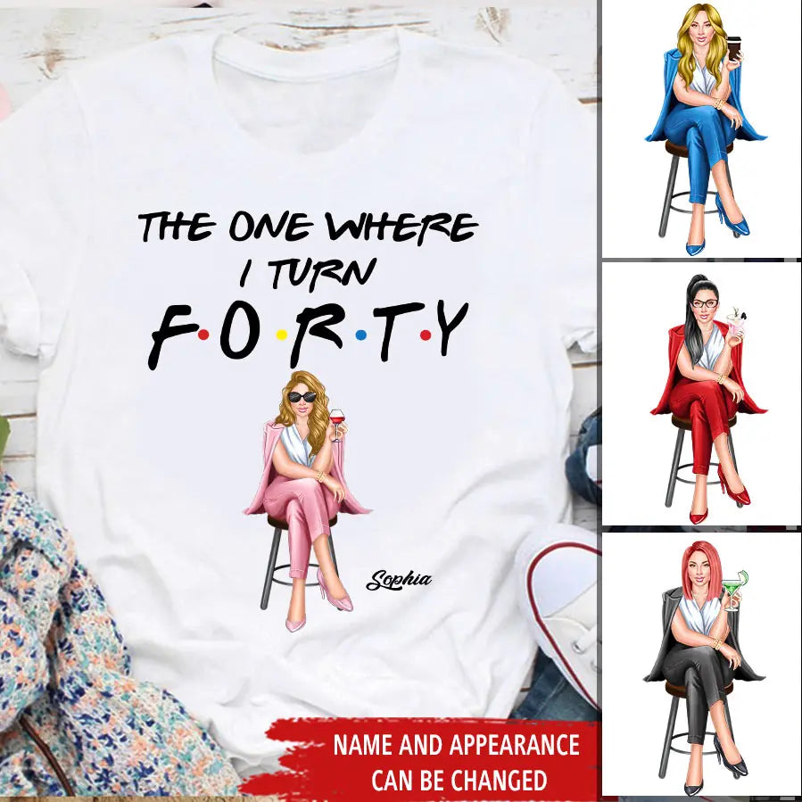 Chapter 40, Fabulous Since 1983 40th Birthday Unique T Shirt For Woman, Custom Birthday Shirt, Her Gifts For 40 Years Old , Turning 40 Birthday Cotton Shirt