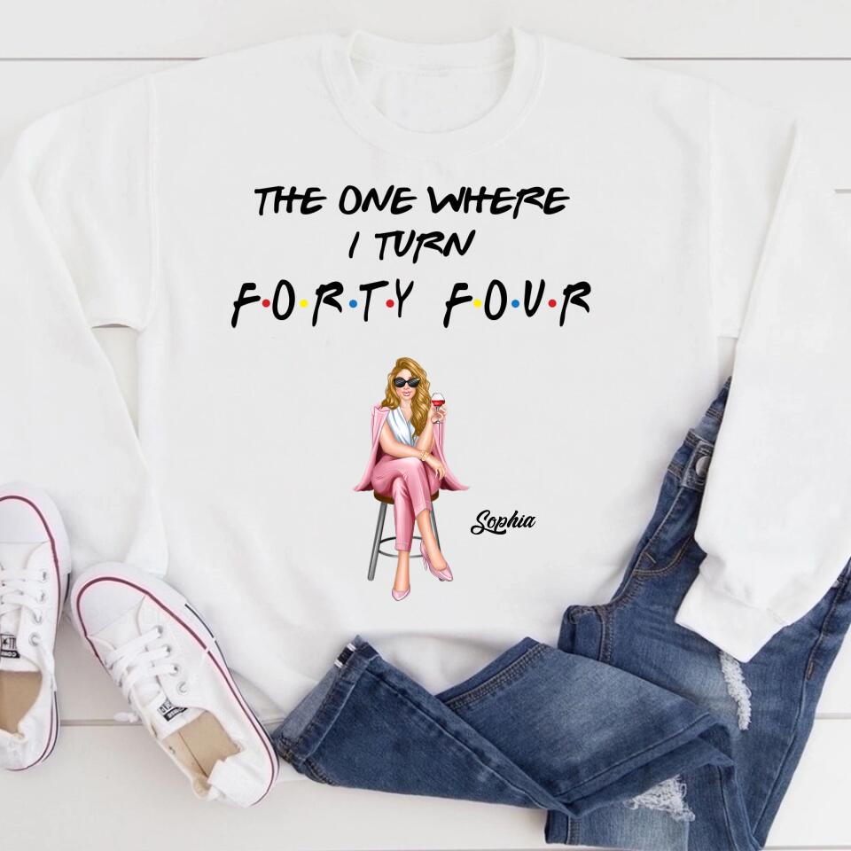 Chapter 44, Fabulous Since 1979 44th Birthday Unique T Shirt For Woman, Custom Birthday Shirt, Her Gifts For 44 Years Old , Turning 44 Birthday Cotton Shirt