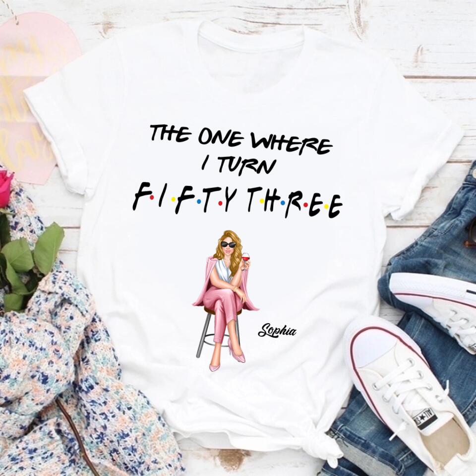 Chapter 53, Fabulous Since 1970 53rd Birthday Unique T Shirt For Woman, Custom Birthday Shirt, Her Gifts For 53 Years Old , Turning 53 Birthday Cotton Shirt