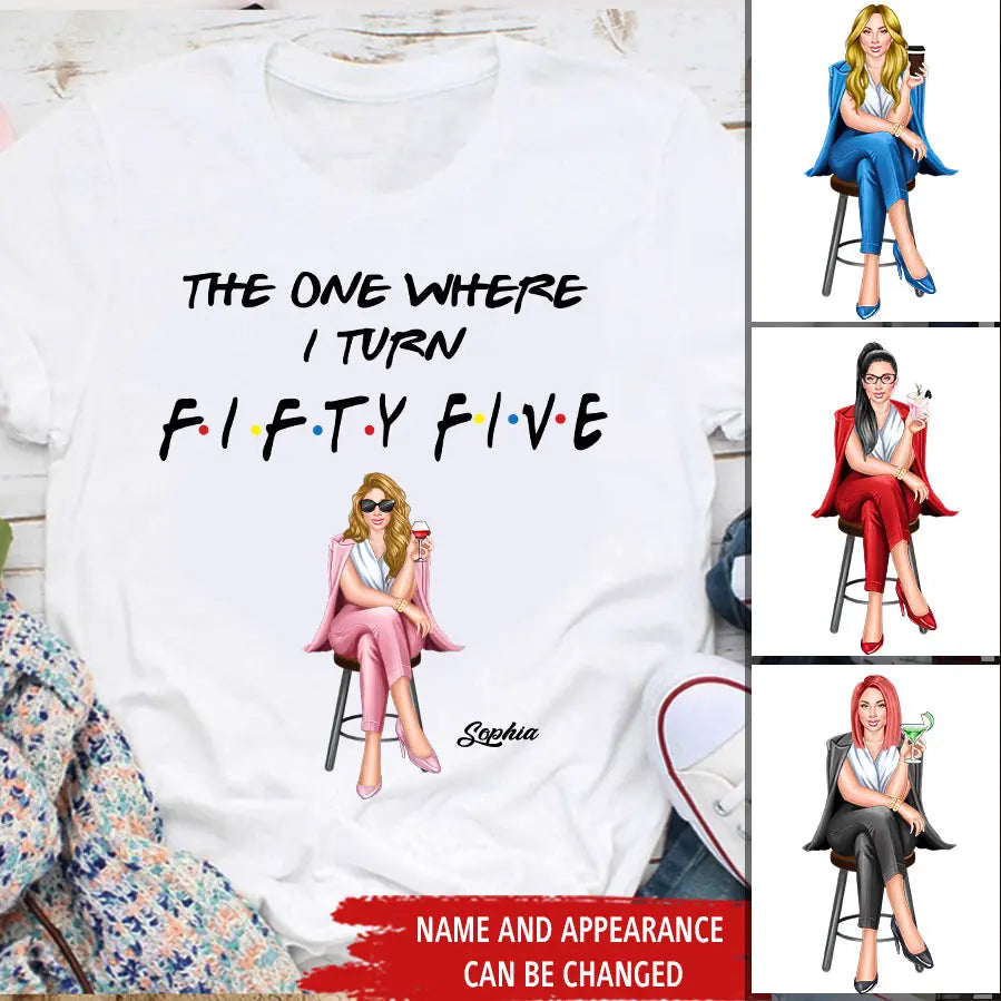 Chapter 55, Fabulous Since 1968 55th Birthday Unique T Shirt For Woman, Custom Birthday Shirt, Her Gifts For 55 Years Old