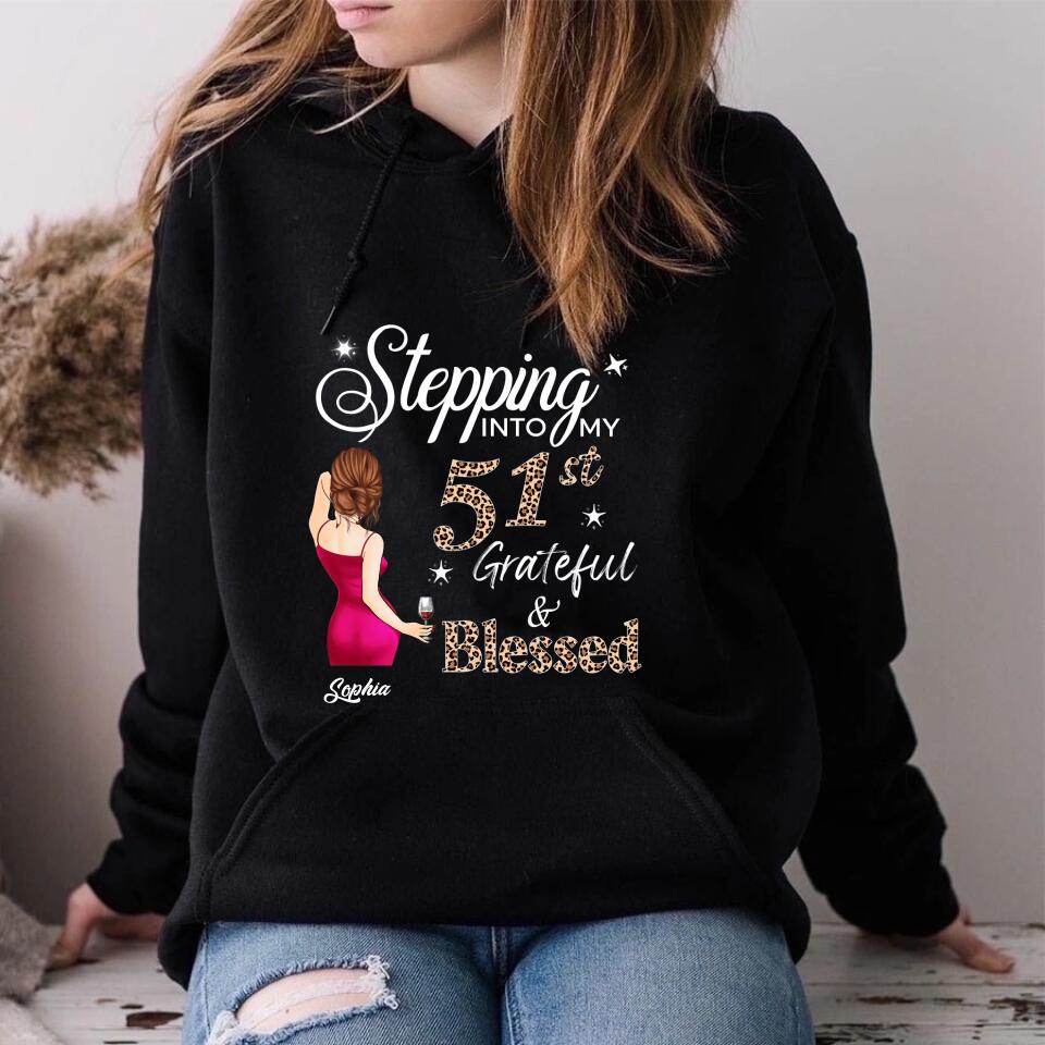 Stepping Into My 51st Birthday, Custom Birthday Shirts, Vintage 1972 Shirt, 51st Birthday Unique 51st Birthday Ideas