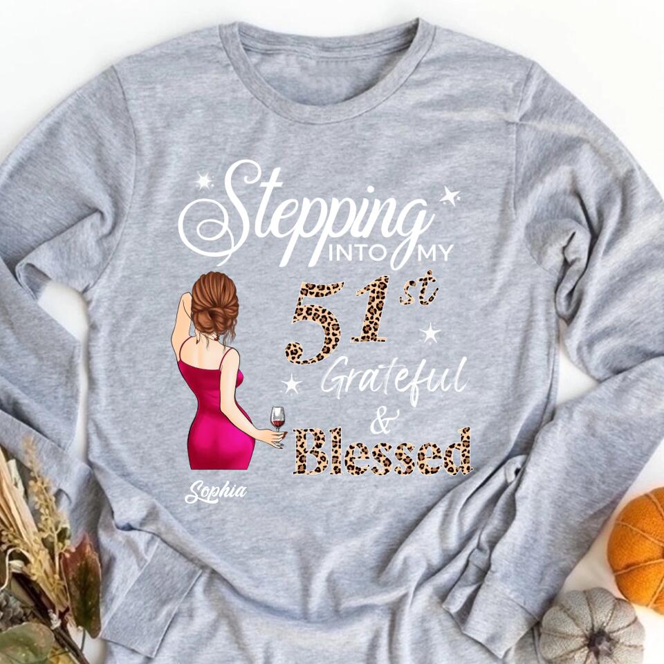 Stepping Into My 51st Birthday, Custom Birthday Shirts, Vintage 1972 Shirt, 51st Birthday Unique 51st Birthday Ideas