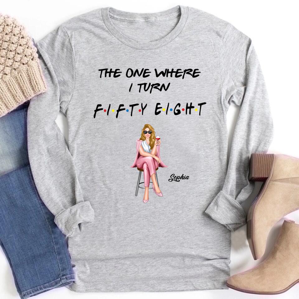 Chapter 58, Fabulous Since 1965 58th Birthday Unique T Shirt For Woman, Custom Birthday Shirt, Her Gifts For 58 Years Old