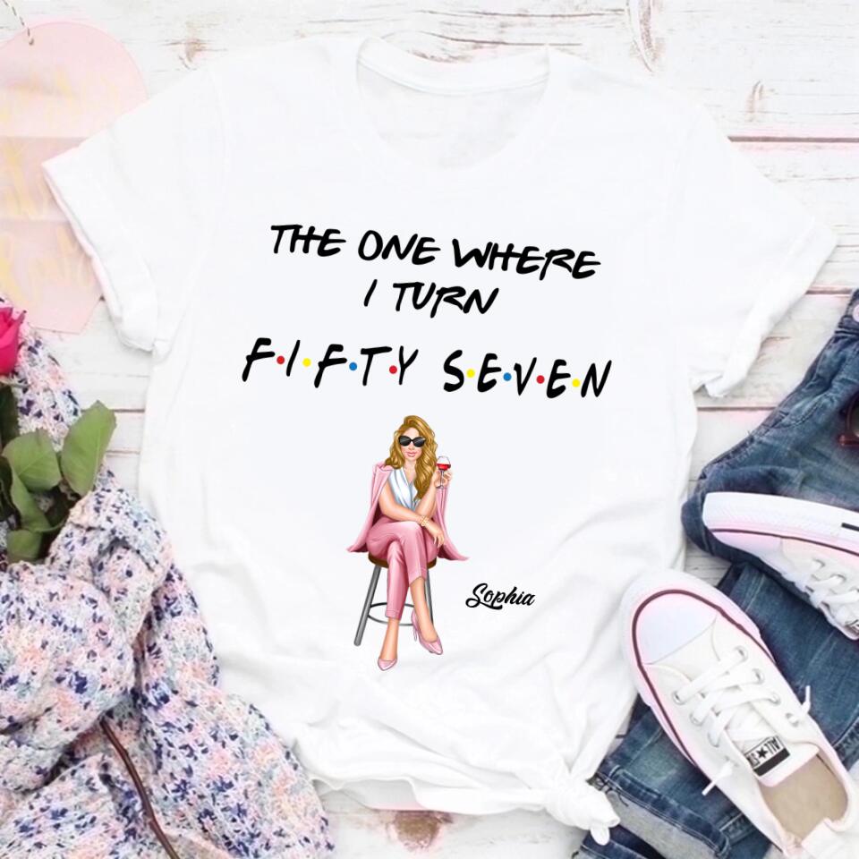 Chapter 57, Fabulous Since 1966 57th Birthday Unique T Shirt For Woman, Custom Birthday Shirt, Her Gifts For 57 Years Old