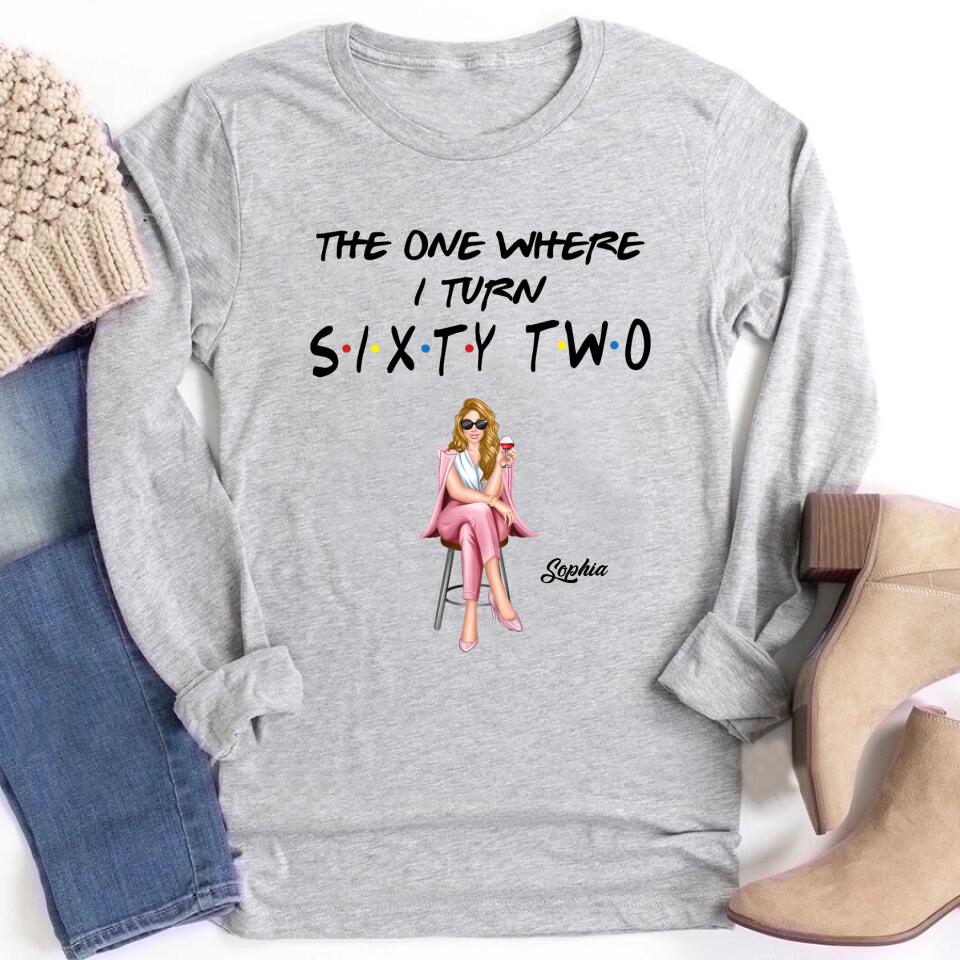 Chapter 62, Fabulous Since 1961 62nd Birthday Unique T Shirt For Woman, Custom Birthday Shirt, Her Gifts For 62 Years Old