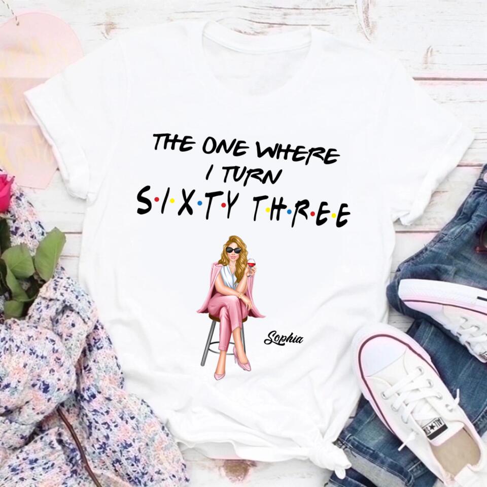 Chapter 63, Fabulous Since 1960 63rd Birthday Unique T Shirt For Woman, Custom Birthday Shirt, Her Gifts For 63 Years Old