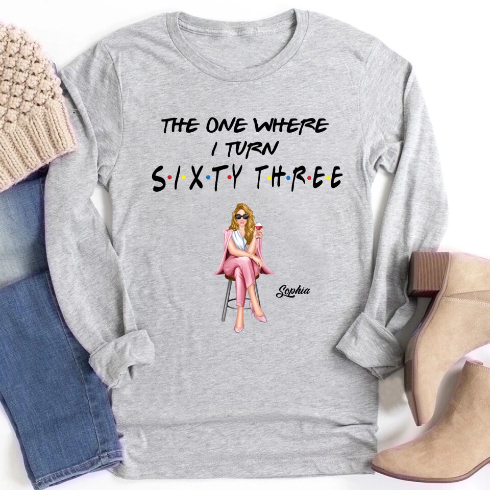 Chapter 63, Fabulous Since 1960 63rd Birthday Unique T Shirt For Woman, Custom Birthday Shirt, Her Gifts For 63 Years Old