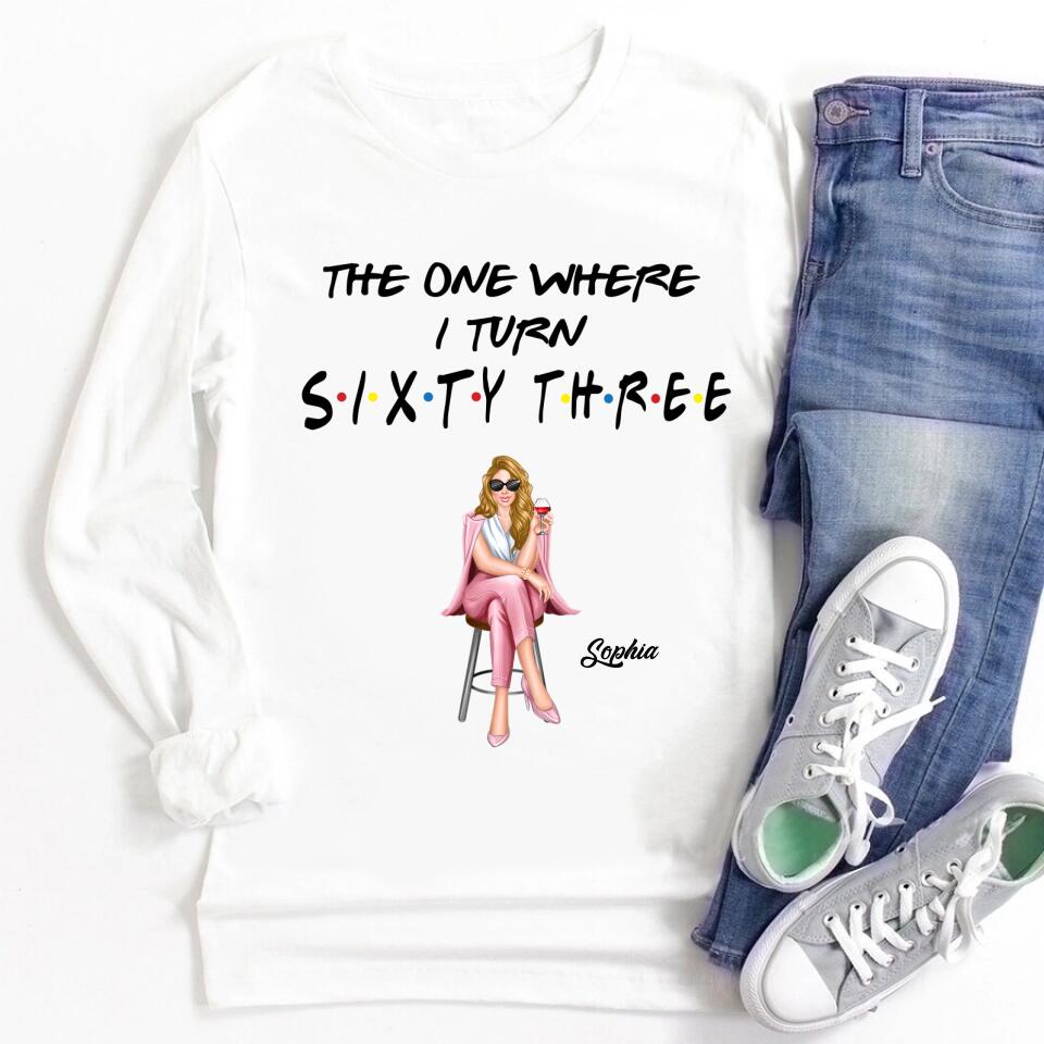 Chapter 63, Fabulous Since 1960 63rd Birthday Unique T Shirt For Woman, Custom Birthday Shirt, Her Gifts For 63 Years Old