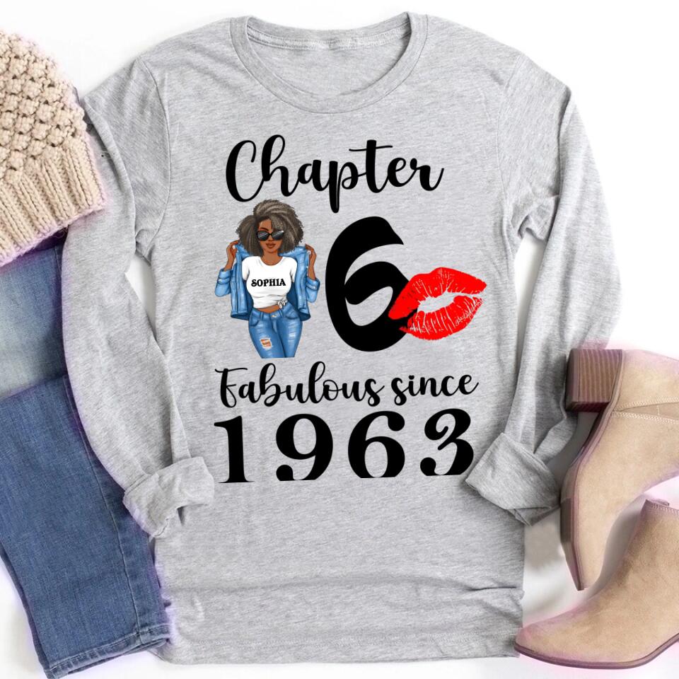 60th birthday shirts for her, Personalised 60th birthday gifts, 1963 t shirt, 60 and fabulous shirt, 60th birthday shirt ideas, gift ideas 60th birthday woman